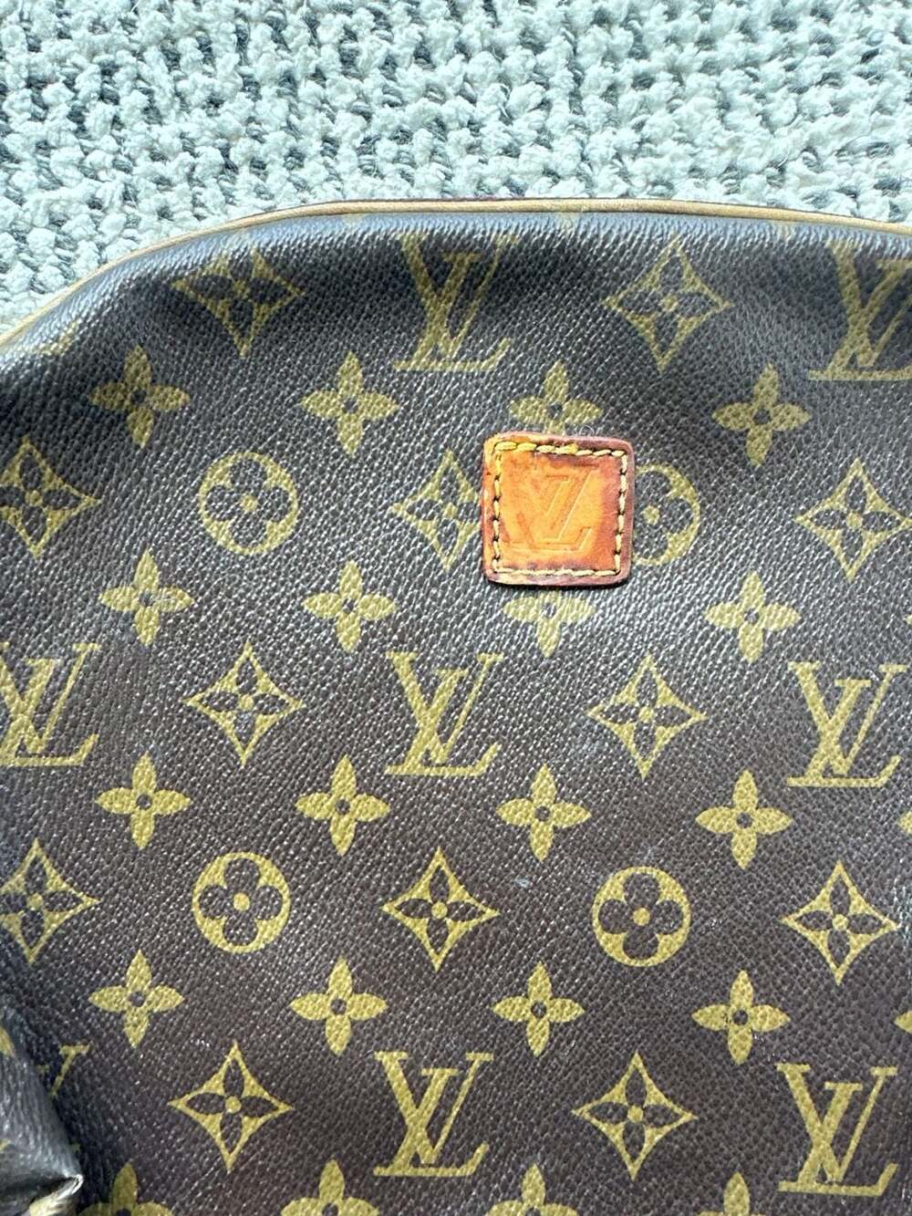 Louis Vuitton Vintage Monogram Trousse Demi-Ronde Cosmetic Pouch Wristlet - Picture 2 of 6